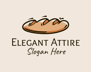 Fresh Bread Loaf  Logo