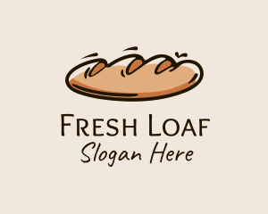 Fresh Bread Loaf  logo design