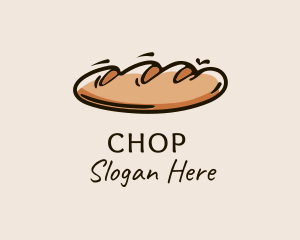 Culinary - Fresh Bread Loaf logo design