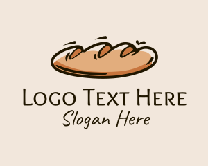 Fresh Bread Loaf  Logo