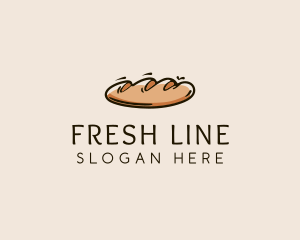 Fresh Bread Loaf  logo design