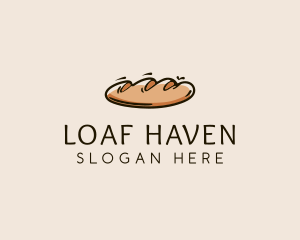 Fresh Bread Loaf  logo design