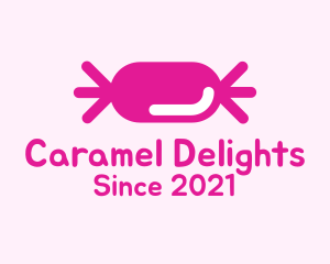 Caramel - Sweet Candy Dessert logo design