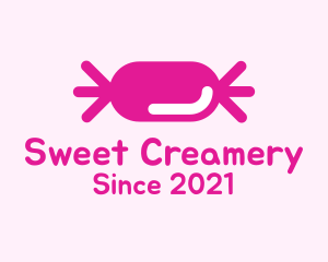 Sweet Candy Dessert  logo design