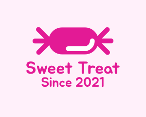 Sweet Candy Dessert  logo design