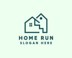 Home Apartment Residence logo design