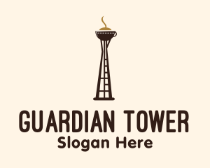 Seattle Coffee Tower logo design