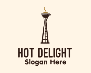 Seattle Coffee Tower logo design