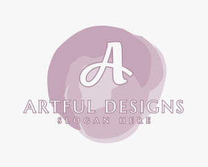 Luxury Fashion Watercolor logo design