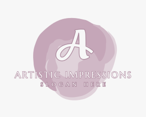 Luxury Fashion Watercolor logo design