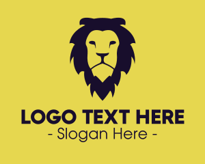 Jungle - Feline Wild Lion logo design