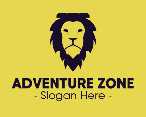 Feline Wild Lion logo design