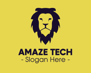 Feline Wild Lion logo design