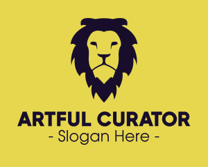 Feline Wild Lion logo design