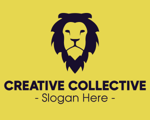 Feline Wild Lion logo design