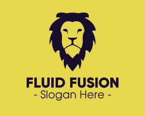 Feline Wild Lion logo design