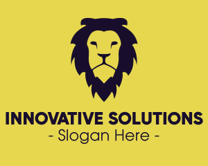 Feline Wild Lion logo design