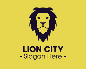 Feline Wild Lion logo design