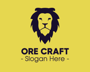 Feline Wild Lion logo design