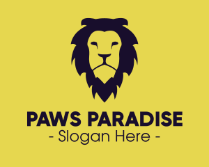 Feline Wild Lion logo design