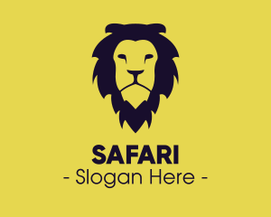Feline Wild Lion logo design