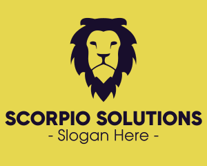 Feline Wild Lion logo design