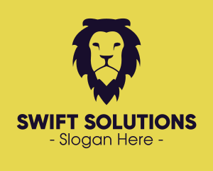 Feline Wild Lion logo design