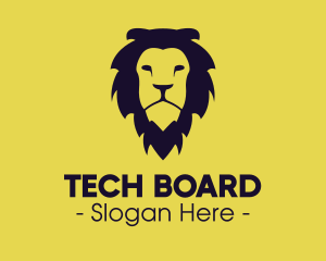 Feline Wild Lion logo design