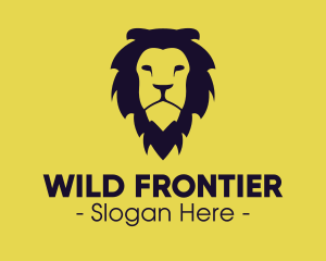 Feline Wild Lion logo design