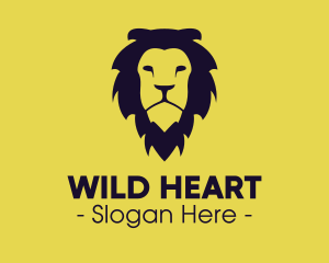 Feline Wild Lion logo design