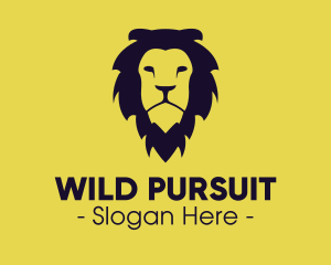 Feline Wild Lion logo design