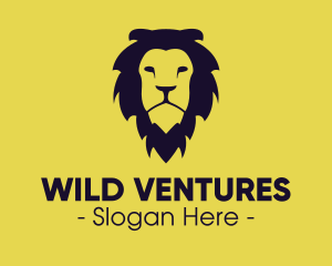 Wild - Feline Wild Lion logo design