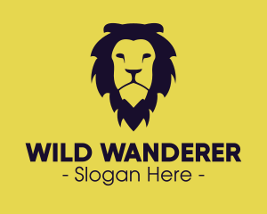 Feline Wild Lion logo design