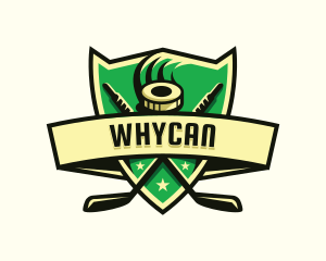 League - Hockey Sports Team logo design