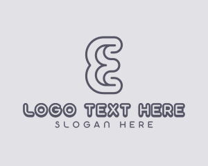 Curvy - Generic Creative Studio Letter E logo design