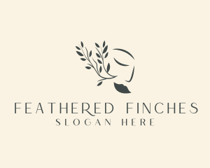 Branch Woman Beauty logo design