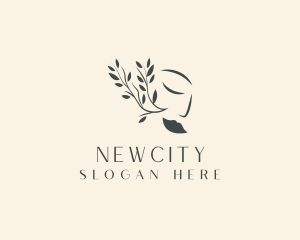 Branch Woman Beauty logo design