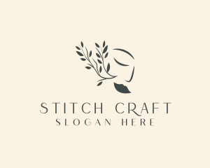 Branch Woman Beauty logo design