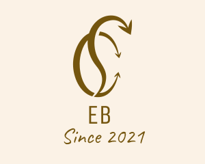 Coffee-seller - Coffee Bean Arrow logo design