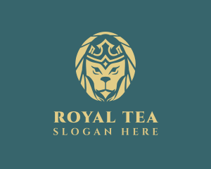 Luxury Royal Lion logo design