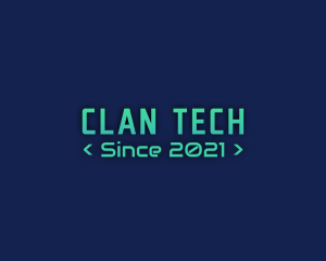 Clan - Futuristic Gaming Clan logo design