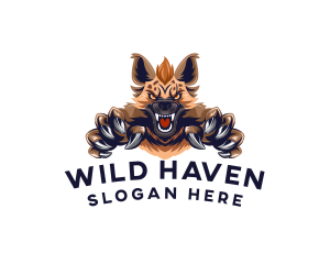 Wild Hyena Gaming logo design