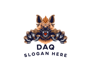 Dog - Wild Hyena Gaming logo design