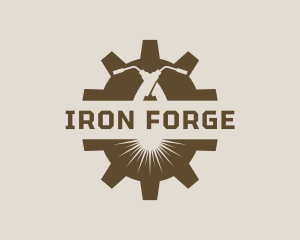 Welding Fabrication Metalwork logo design