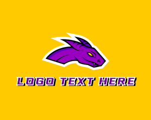 Esports - Esports Dragon Mascot logo design