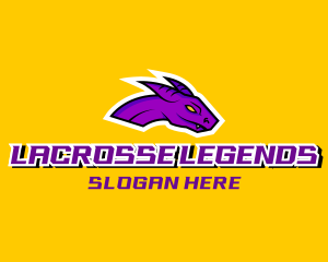 Lacrosse - Dragon Esports Team logo design