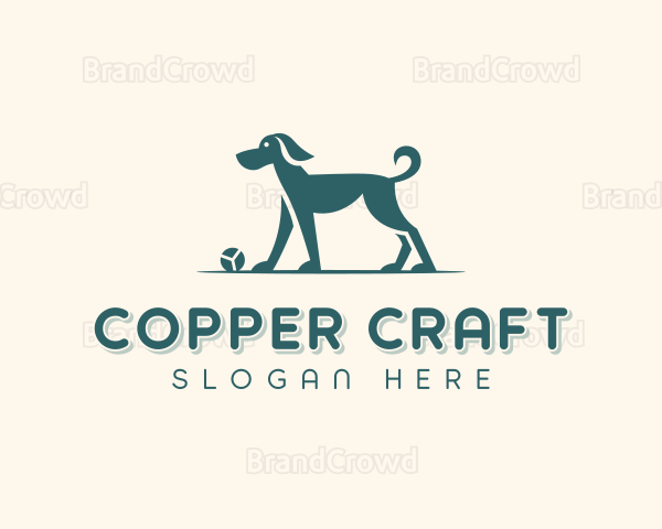 Dog Training Veterinary Logo