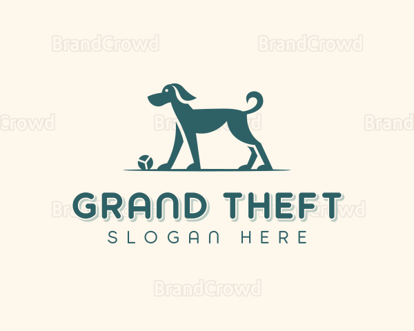 Dog Training Veterinary Logo