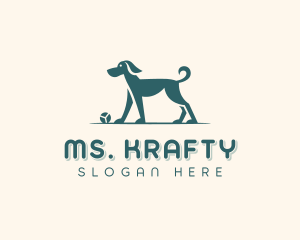 Dog Training Veterinary Logo