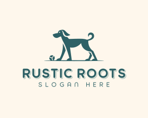 Dog Training Veterinary Logo